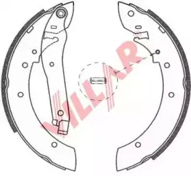Комплект тормозных колодок VILLAR купить
