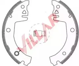 Комплект тормозных колодок VILLAR купить