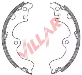Комплект тормозных колодок VILLAR купить