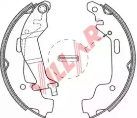 Комплект тормозных колодок VILLAR купить