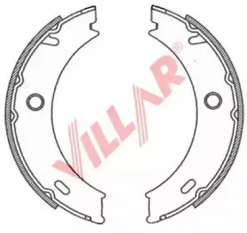 Комплект тормозных колодок, стояночная тормозная система VILLAR купить
