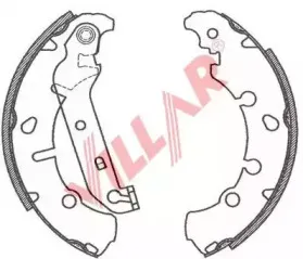 Комплект тормозных колодок VILLAR купить