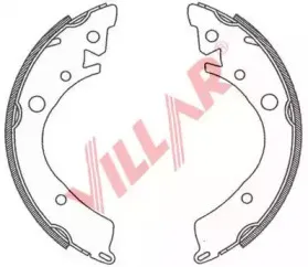 Комплект тормозных колодок VILLAR купить