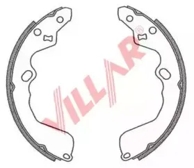 Комплект тормозных колодок VILLAR купить