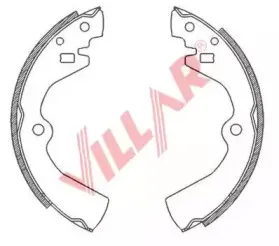 Комплект тормозных колодок VILLAR купить