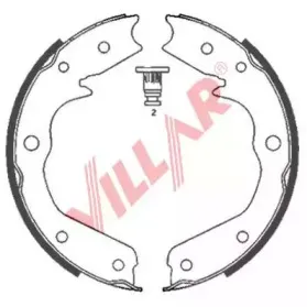Комплект тормозных колодок, стояночная тормозная система VILLAR купить