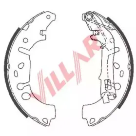Комплект тормозных колодок VILLAR купить