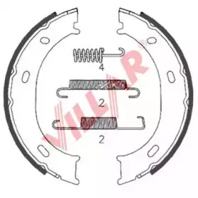 Комплект тормозных колодок, стояночная тормозная система VILLAR купить