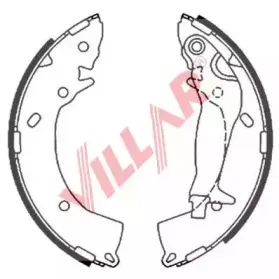Комплект тормозных колодок VILLAR купить