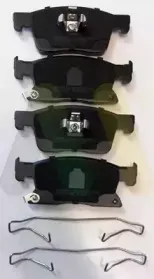 Комплект тормозных колодок, дисковый тормоз MOTAQUIP купить