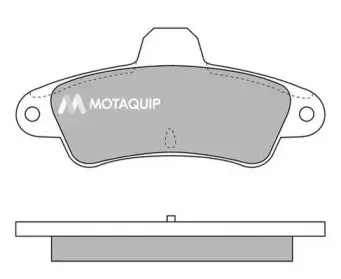 Комплект тормозных колодок, дисковый тормоз MOTAQUIP купить
