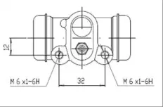 Колесный тормозной цилиндр MOTAQUIP купить