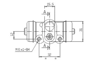Колесный тормозной цилиндр MOTAQUIP купить