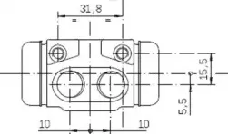 Колесный тормозной цилиндр MOTAQUIP купить