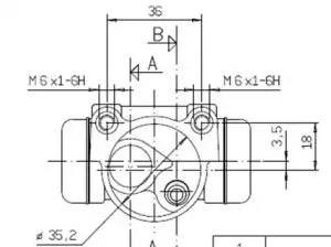Колесный тормозной цилиндр MOTAQUIP купить