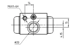 Колесный тормозной цилиндр MOTAQUIP купить