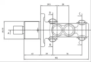 Главный тормозной цилиндр MOTAQUIP купить