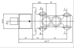 Главный тормозной цилиндр MOTAQUIP купить