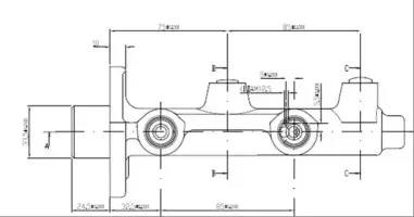 Главный тормозной цилиндр MOTAQUIP купить