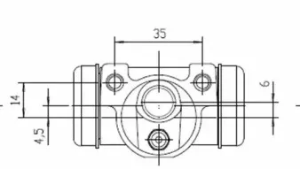 Колесный тормозной цилиндр MOTAQUIP купить