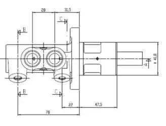 Главный тормозной цилиндр MOTAQUIP купить