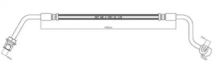 Тормозной шланг MOTAQUIP купить