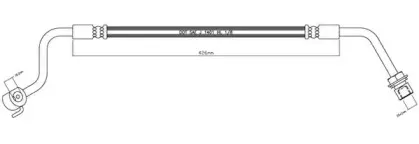 Тормозной шланг MOTAQUIP купить