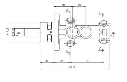 Главный тормозной цилиндр MOTAQUIP купить