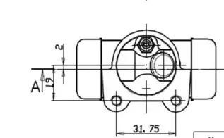Колесный тормозной цилиндр MOTAQUIP купить