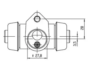 Колесный тормозной цилиндр MOTAQUIP купить