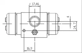 Колесный тормозной цилиндр MOTAQUIP купить