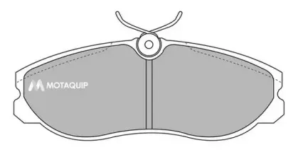 Комплект тормозных колодок, дисковый тормоз MOTAQUIP купить