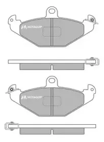 Комплект тормозных колодок, дисковый тормоз MOTAQUIP купить