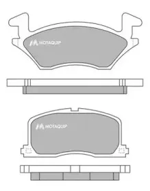 Комплект тормозных колодок, дисковый тормоз MOTAQUIP купить