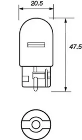 Лампа накаливания, фонарь указателя поворота MOTAQUIP купить