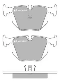 Комплект тормозных колодок, дисковый тормоз MOTAQUIP купить