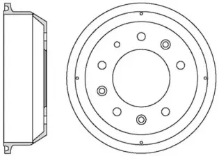 Тормозной барабан MOTAQUIP купить