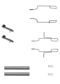 Комплектующие, колодки дискового тормоза MOTAQUIP купить