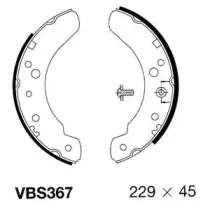 Комплект тормозных колодок MOTAQUIP купить