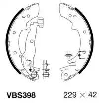 Комплект тормозных колодок MOTAQUIP купить