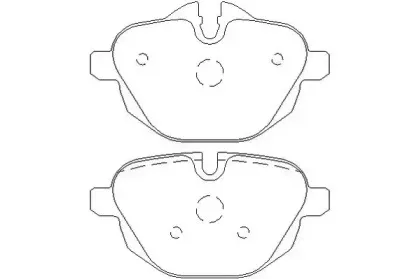 Комплект тормозных колодок, дисковый тормоз MOTAQUIP купить