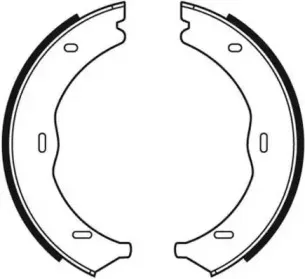 Комплект тормозных колодок, стояночная тормозная система MOTAQUIP купить