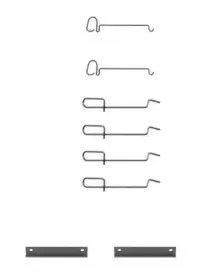 Комплектующие, колодки дискового тормоза MOTAQUIP купить