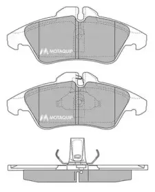 Комплект тормозных колодок, дисковый тормоз MOTAQUIP купить