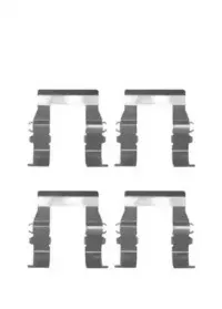 Комплектующие, колодки дискового тормоза MOTAQUIP купить