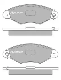 Комплект тормозных колодок, дисковый тормоз MOTAQUIP купить
