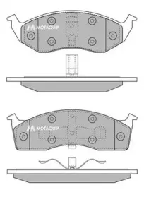 Комплект тормозных колодок, дисковый тормоз MOTAQUIP купить