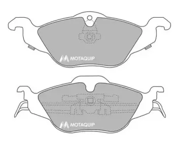Комплект тормозных колодок, дисковый тормоз MOTAQUIP купить