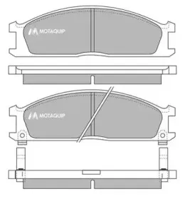 Комплект тормозных колодок, дисковый тормоз MOTAQUIP купить