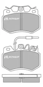 Комплект тормозных колодок, дисковый тормоз MOTAQUIP купить